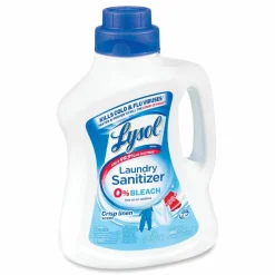 LYSOL Brand Laundry Sanitizer, Liquid, Crisp Linen Scent, 90 oz