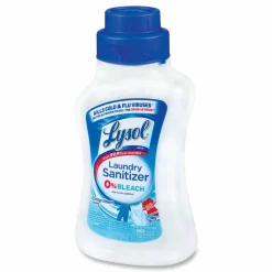 LYSOL Brand Laundry Sanitizer, Liquid, Crisp Linen Scent, 41 oz, 6/Carton