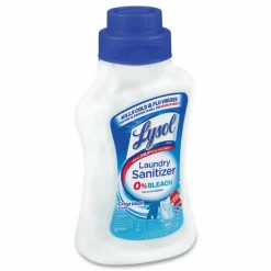 LYSOL Brand Laundry Sanitizer, Liquid, Crisp Linen Scent, 41 oz, 6/Carton