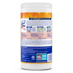 Lysol Designer Tub Disinfecting Wipes, Brand New Day Scent, Canister Of 80 Wipes
