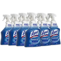 Lysol Disinfectant Bathroom Cleaner, 32 oz Spray Bottle, 12/Carton