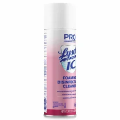 Lysol I.C. Foam Disinfectant, 24 Fl Oz, White, Pack Of 12 Cans