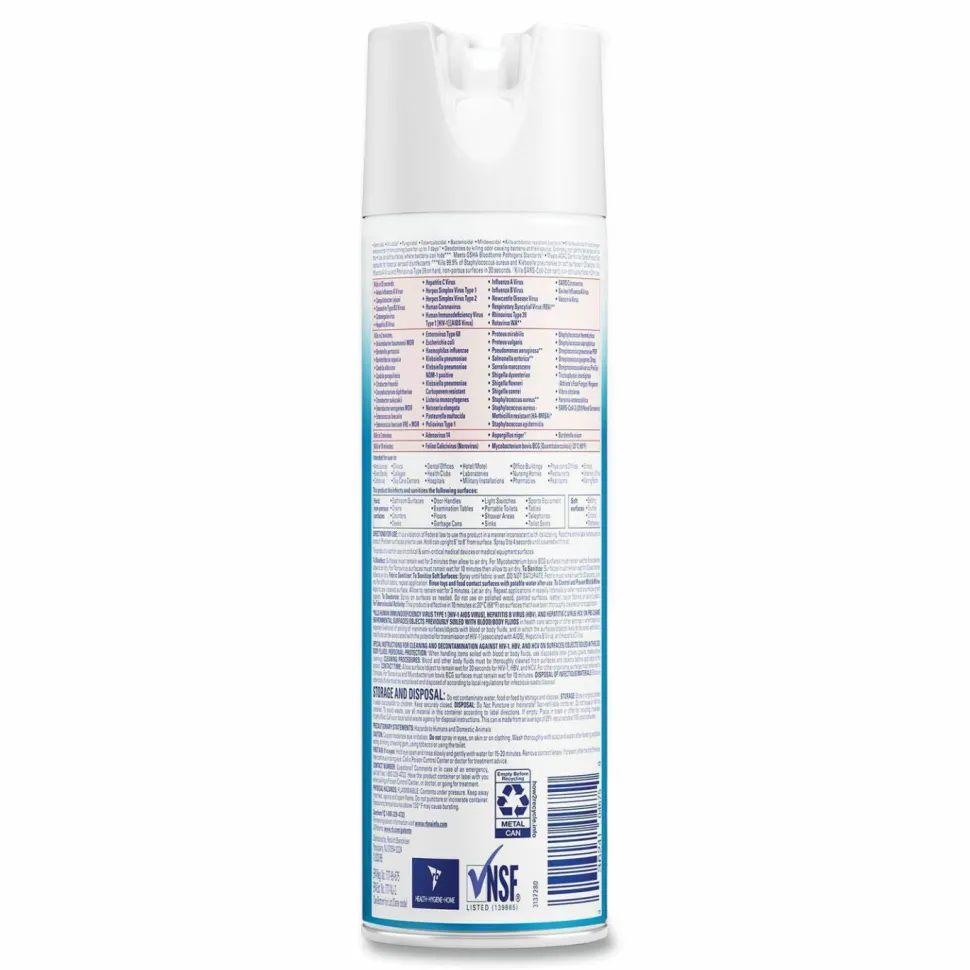 Lysol Professional Disinfectant Spray, Fresh Scent, 19 Oz Bottle
