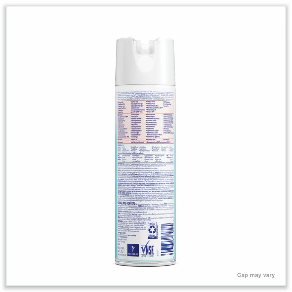 Lysol Professional Disinfectant Spray, Crisp Linen Scent, 19 Oz Bottle, Case Of 12
