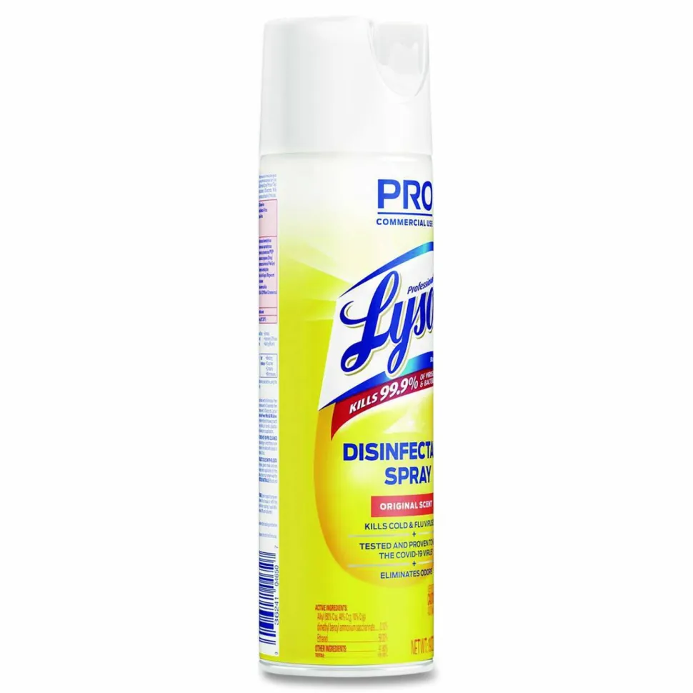Lysol Professional Disinfectant Spray, Original Scent, 19 Oz Bottle