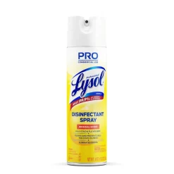 Lysol Professional Disinfectant Spray, Original Scent, 19 Oz Bottle, Case Of 12