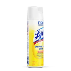Lysol Professional Disinfectant Spray, Original Scent, 19 Oz Bottle, Case Of 12