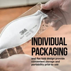 3M Aura N95 Particulate Respirator, 9205PH-20-DC, Pack of 20 Respirators