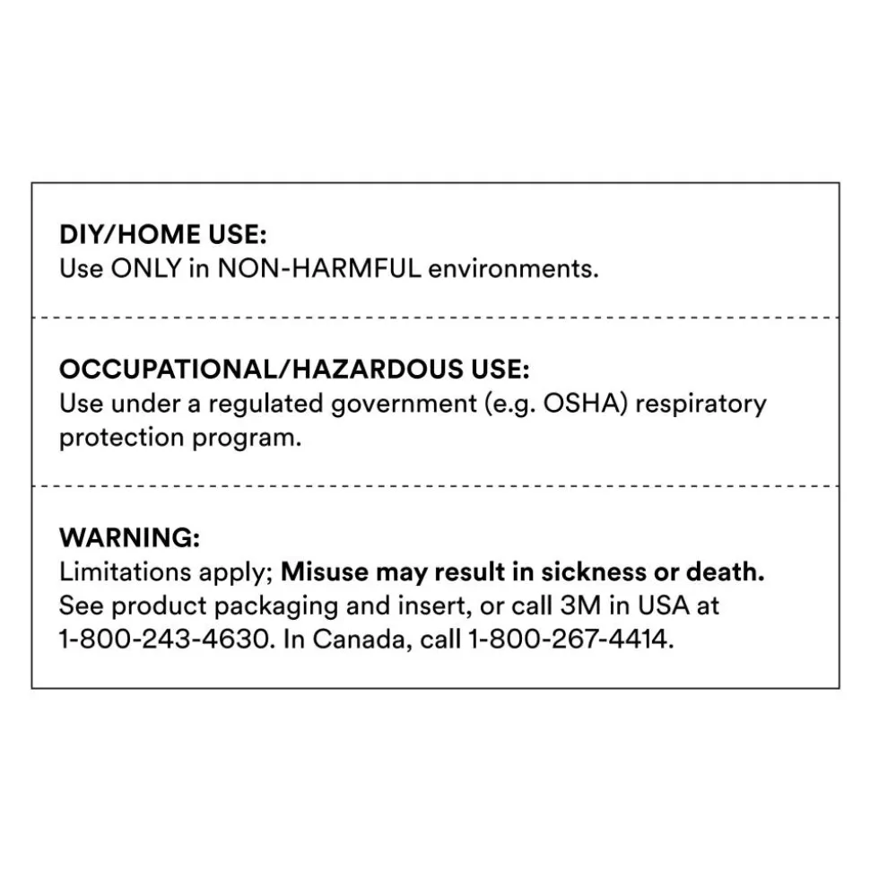 3M Aura N95 Particulate Respirator, 9205PH-20-DC, Pack of 20 Respirators
