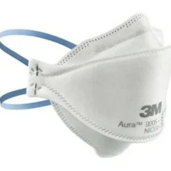3M Aura N95 Particulate Respirators, 9205+, White, Pack Of 440 Respirators