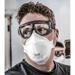 3M Aura N95 Particulate Respirators, 9205+, White, Pack Of 440 Respirators