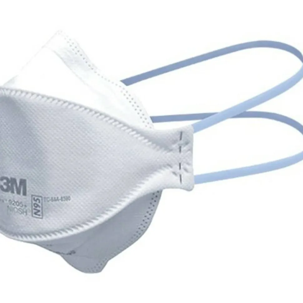 3M Aura N95 Particulate Respirators, 9205+, White, Pack Of 440 Respirators