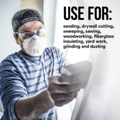 3M Cool Flow Paint Sanding Valved Respirator N95, 8511P10-DC-PS, Pack of 10