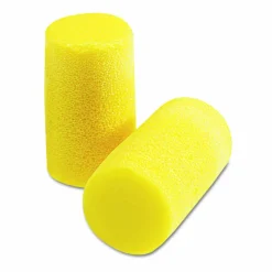3M E-A-RClassic Plus Earplugs, 33 dB NRR, Large, Yellow Cylindrical Plugs, 200 Pairs/Box