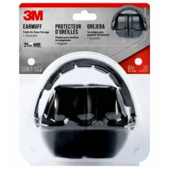3M Folding Earmuff, 90563H1-DC, Black