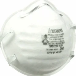 3M N95 Particulate Respirator 8200 Mask, White , Box Of 20
