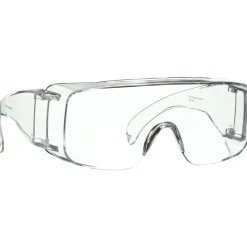 3M Over-the-Glass Eyewear Anti-Scratch, 1 Pack of Safety Glasses, Clear, Clear Lens