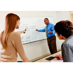 3M Porcelain Magnetic Dry-Erase Whiteboard, 96
