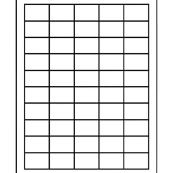 MACO UPC Permanent Labels, MACML5000, Rectangle, 1