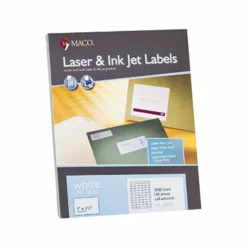 MACO UPC Permanent Labels, MACML5000, Rectangle, 1