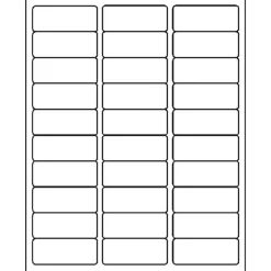 MACO White Laser/Ink Jet Address Label