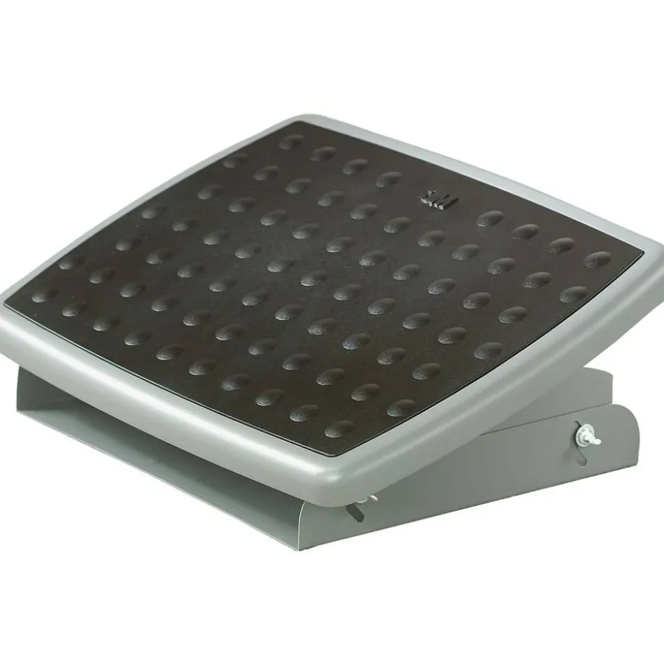 3M Adjustable Footrest, Charcoal