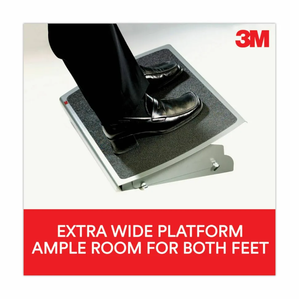 3M Adjustable Footrest, Gray