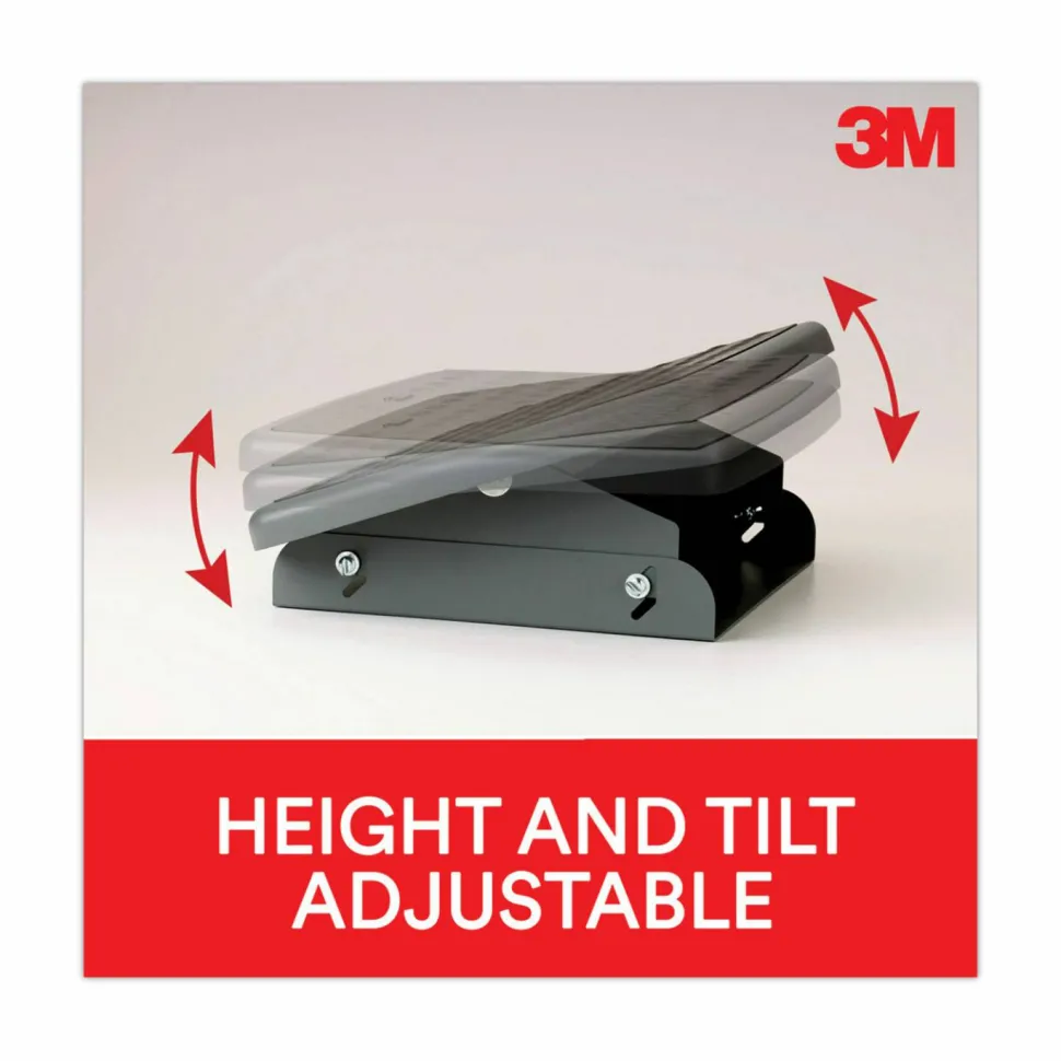3M Adjustable Footrest, Gray