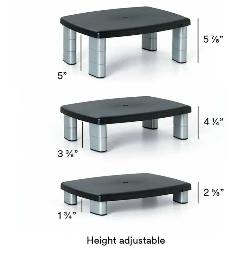 3M Adjustable-Height Monitor Stand
