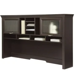 Magellan Performance 71"W Hutch For L-Shaped Corner Desk, Espresso