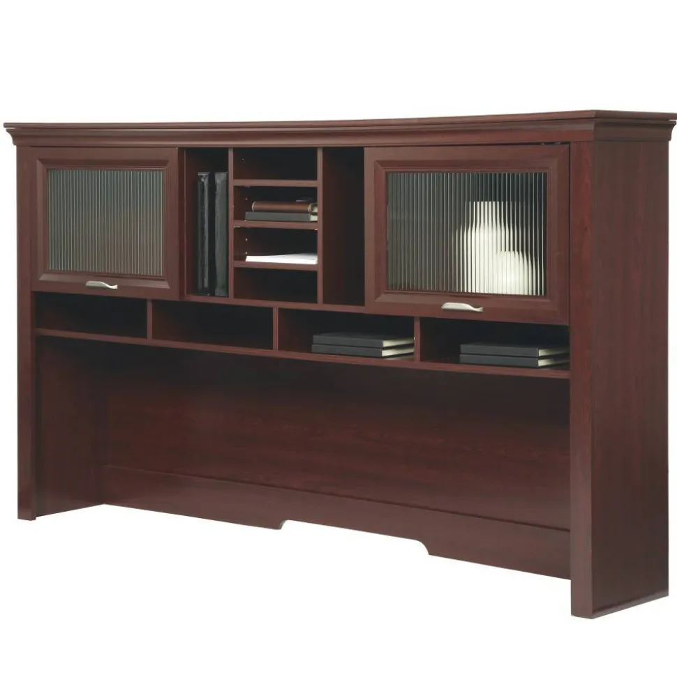 Magellan Performance 71”W Hutch For L-Shaped Corner Desk, Cherry