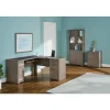 Magellan 59"W L-Shape Corner Computer Desk, Gray