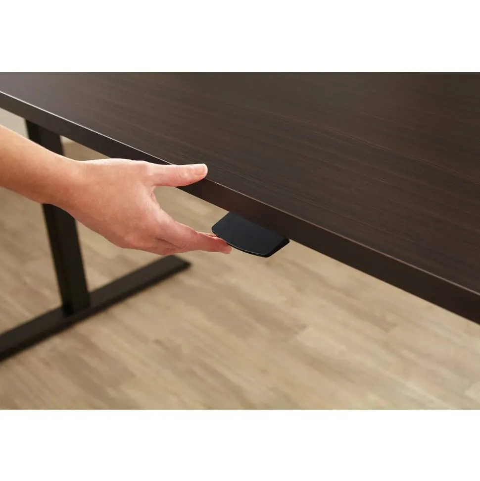 Magellan 60"W Pneumatic Height-Adjustable Standing Desk, Cherry