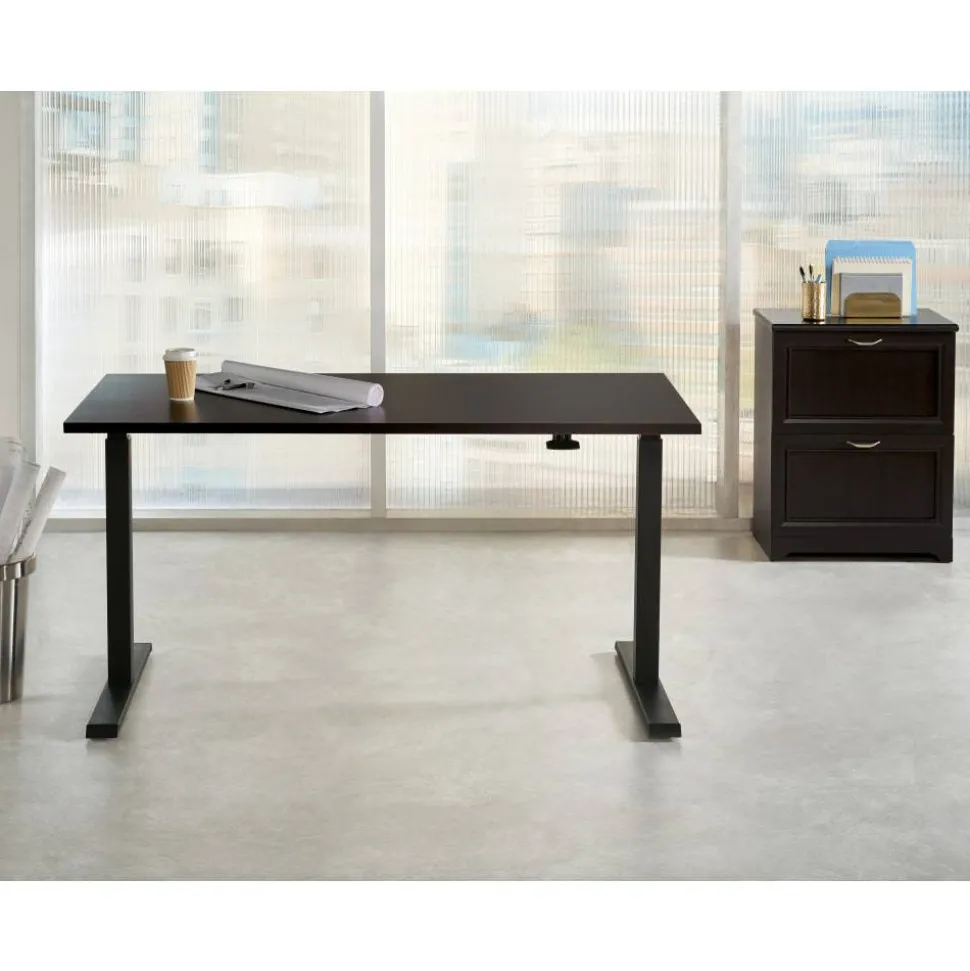 Magellan 23-1/2"W x 16-9/16"D Lateral 2-Drawer File Cabinet, Espresso