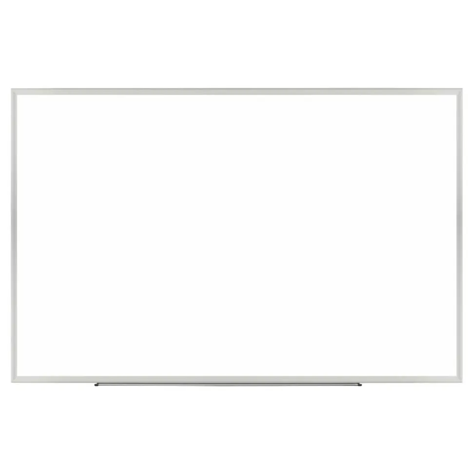 Magnetic Dry-Erase Whiteboard, 48'' x 72" , Aluminum Frame With Silver Finish
