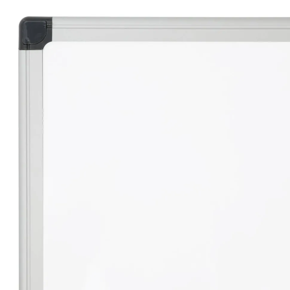 Magnetic Dry-Erase Whiteboard, 24" x 36", Aluminum Frame With Silver Finish