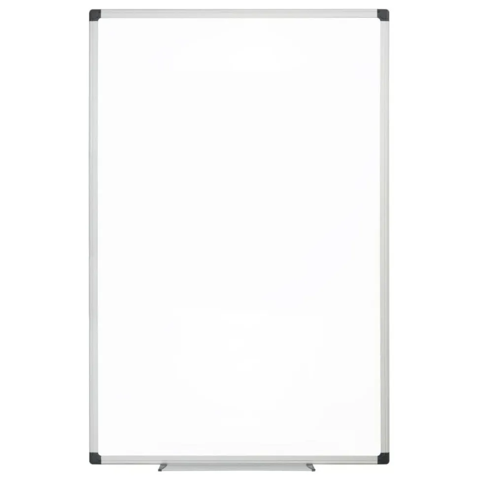 Magnetic Dry-Erase Whiteboard, 24" x 36", Aluminum Frame With Silver Finish
