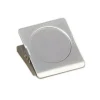 Magnetic Clips, 1-3/4", Silver, Pack Of 3