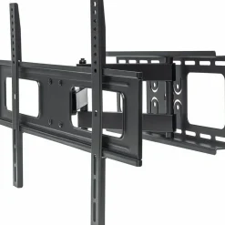 Manhattan TV & Monitor Mount, Wall, Full Motion, 1 screen, Screen Sizes: 37-65" , Black, VESA 200x200 to 600x400, Max 50kg, LFD, Tilt & Swivel with 3 Pivots, Lifetime Warranty