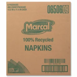 Marcal 1-Ply Luncheon Napkins, 12-1/2