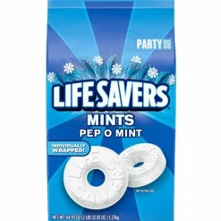 Mars Lifesavers Pep-O-Mint Breath Mints Hard Candy, 44.93 Oz