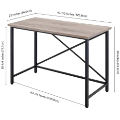 Martina Rectangular 47.5