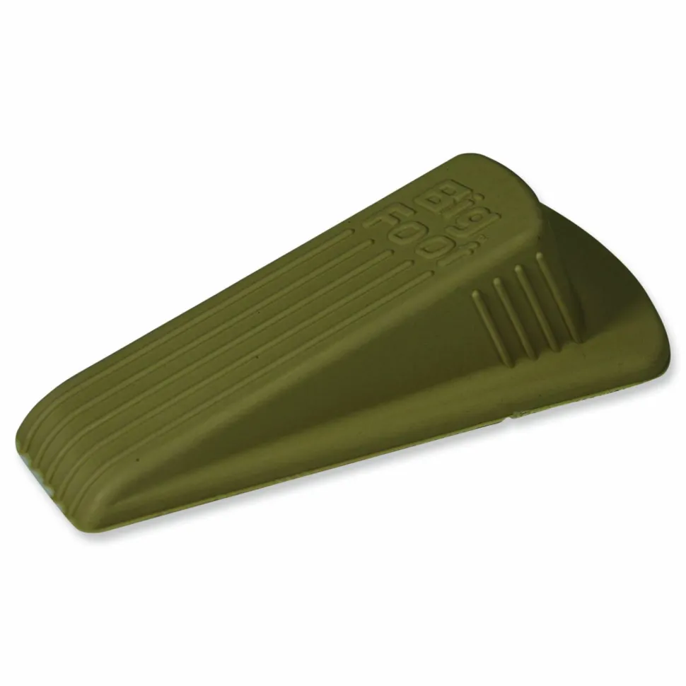 Master Caster Big Foot Doorstop, 1 1/4"H x 2"W x 4 3/4"D, Beige