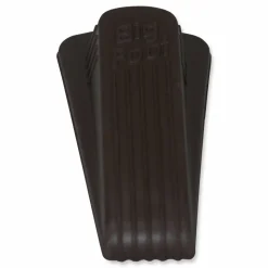 Master Caster Big Foot Doorstop, 1 1/4"H x 2"W x 4 3/4"D, Brown