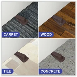 Master Caster Big Foot Doorstop, 1 1/4