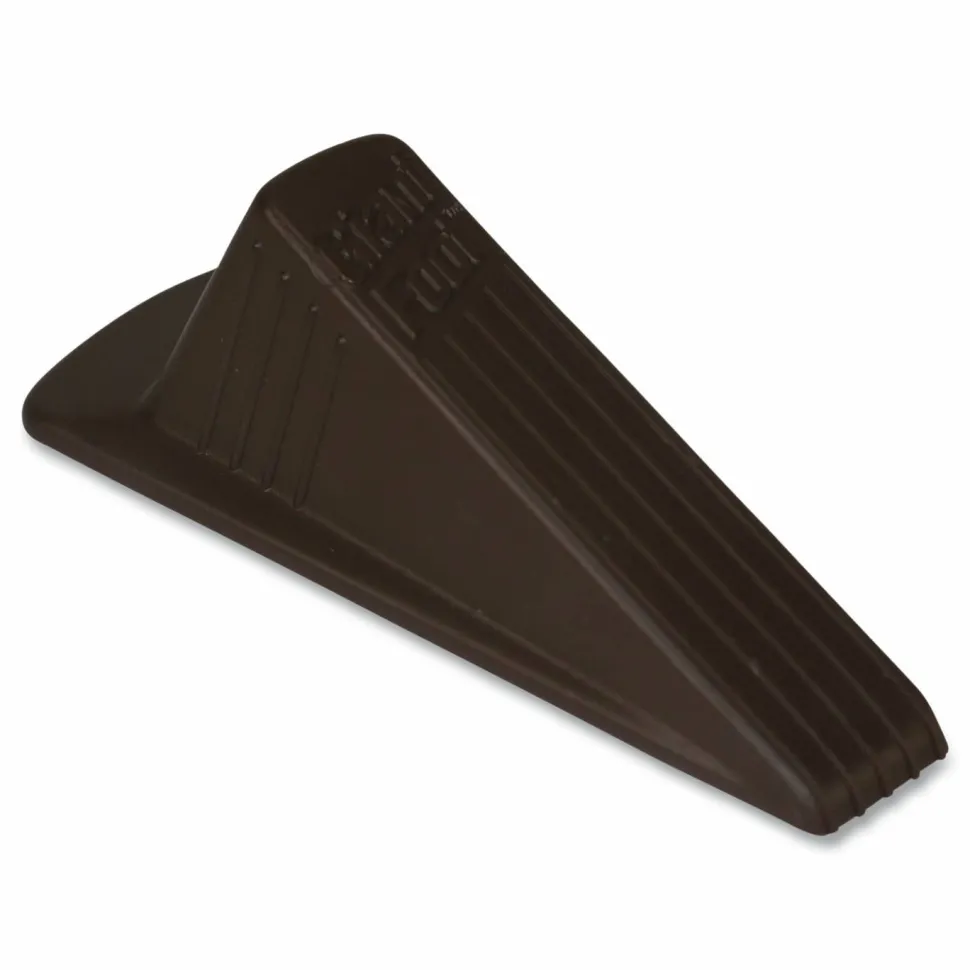 Master Caster Giant Foot Door Stop, Brown