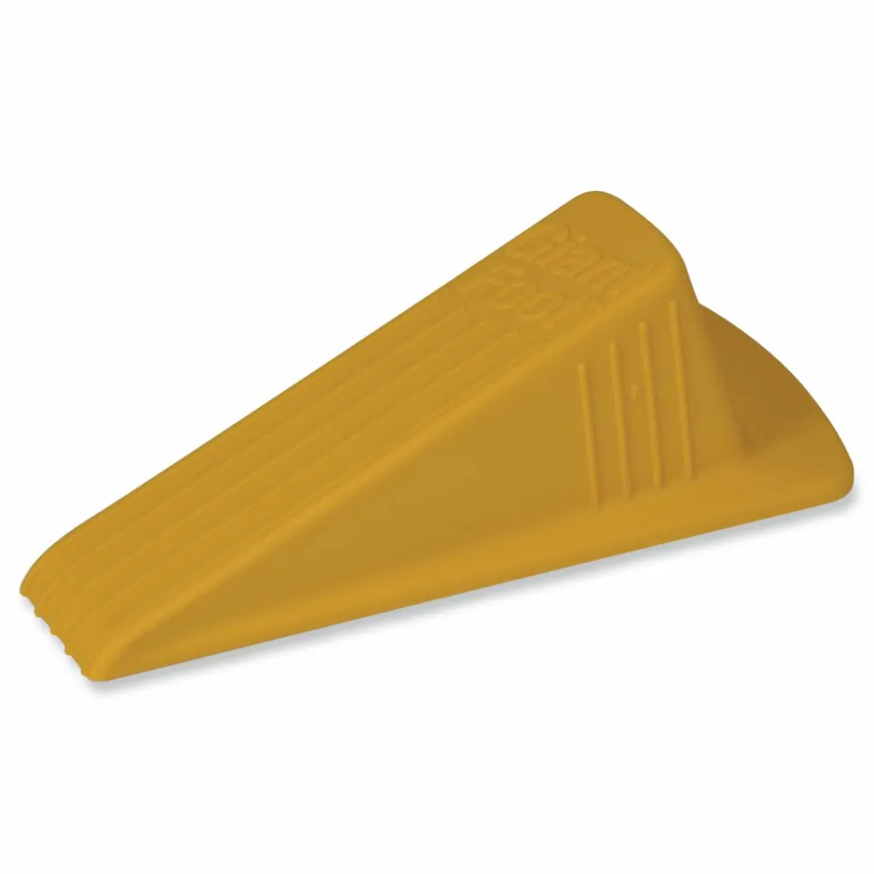 Master Caster Giant Foot Door Stop, Yellow