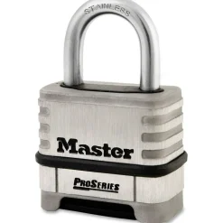 Master Lock ProSeries Stainless Steel Combination Lock, 5/16