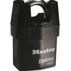 Master Lock Pro Series Boron Alloy High Security Key Padlock, 7/8" x 3/4"