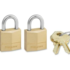 Master Lock Three-Pin Brass Tumbler Locks - 0.16